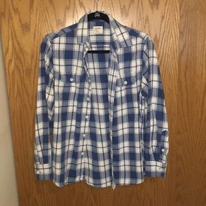 Blue flannel